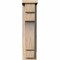 Ekena Millwork Mediterranean Smooth Corbel w/Backplate, Douglas Fir, 5 1/2"W x 10"D x 22"H COR06X10X22MED01SDF - alternate 4
